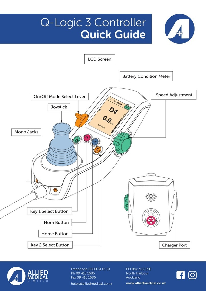 ALLIED MEDICAL Q-Logic 3 quick guide
