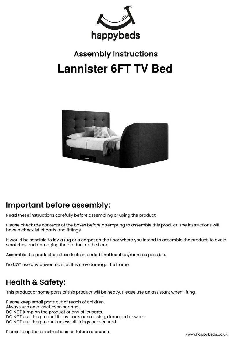 Happy Beds Lannister Assembly instructions