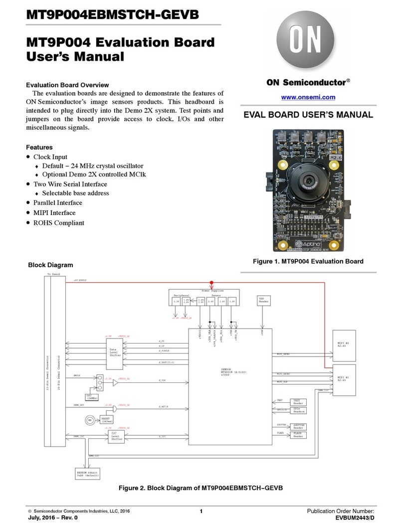 ON Semiconductor MT9P004 user manual