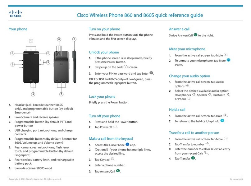 Cisco 860 Series User manual