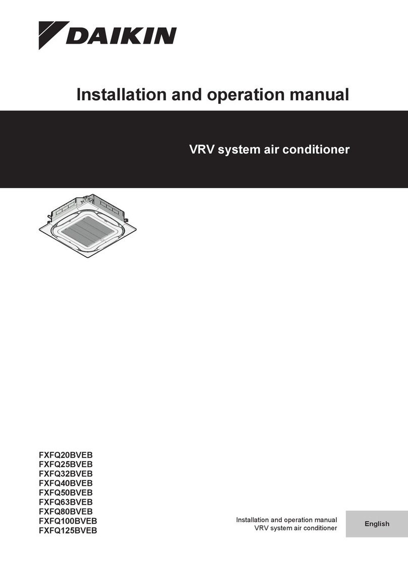 Daikin FXFQ20BVEB User manual