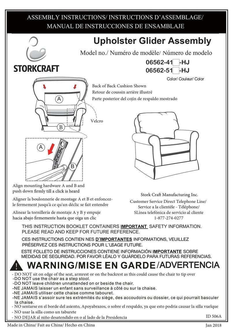 Storkcraft 06562-41 HJ Series Assembly instructions Storkcraft 06562-41 HJ Series Assembly instructions