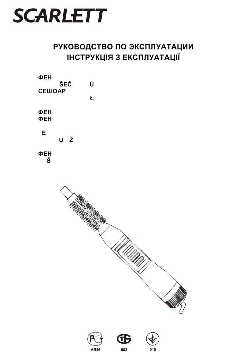 Scarlett SC-270 instruction manual