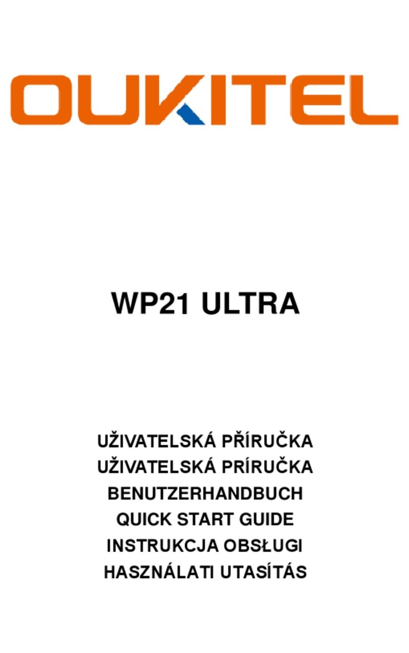 OUKITEL WP21 ULTRA User manual OUKITEL WP21 ULTRA User manual