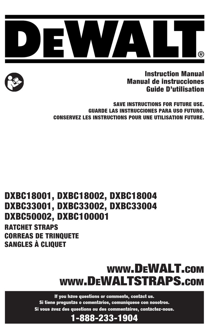 DeWalt DXBC18001 User manual