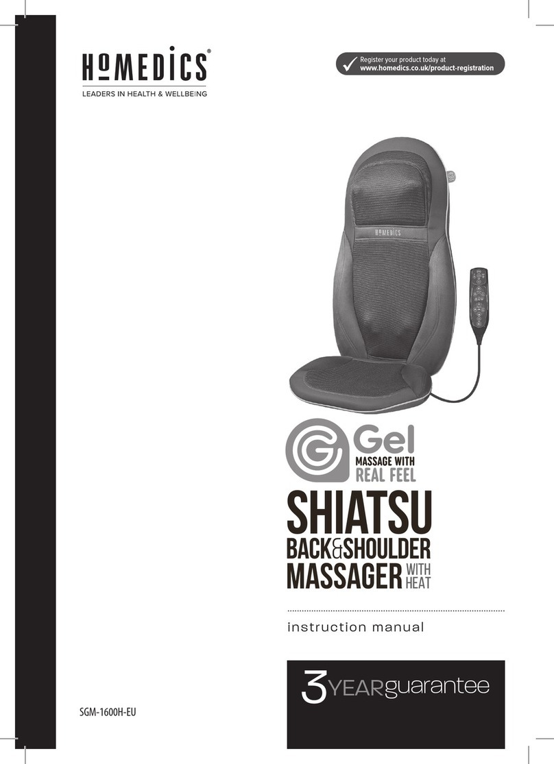 HoMedics SGM-1600H-EU User manual