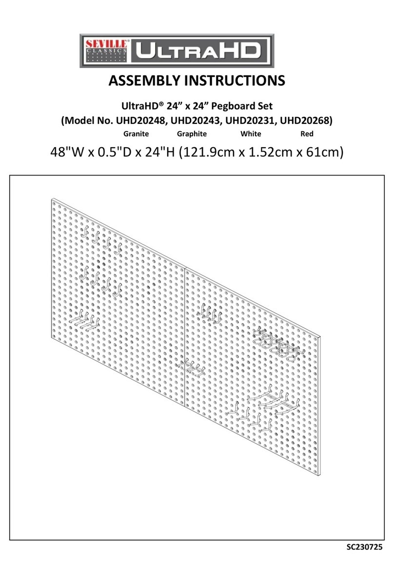 Seville Classics UltraHD UHD20248 Assembly instructions Seville Classics UltraHD UHD20248 Assembly instructions