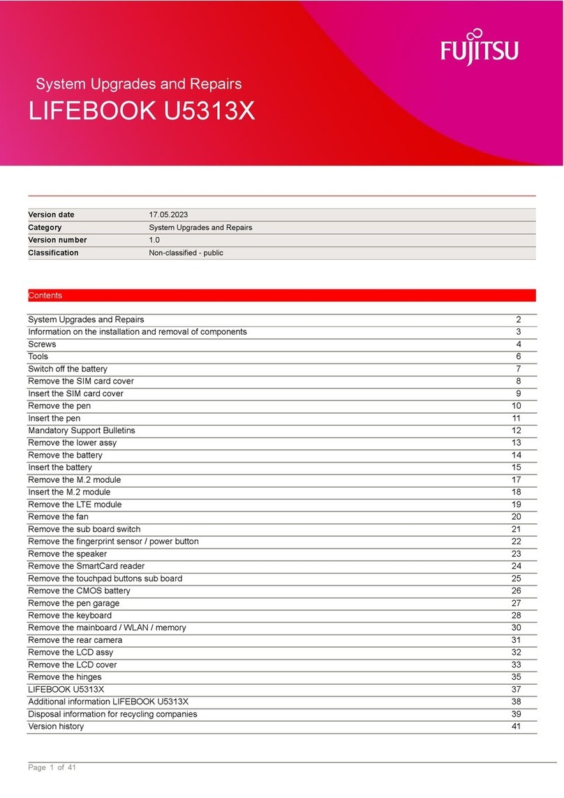Fujitsu LIFEBOOK U5313X User manual