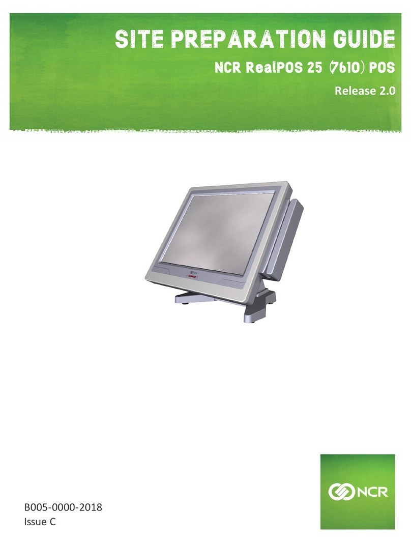 NCR RealPOS 25 Operating instructions