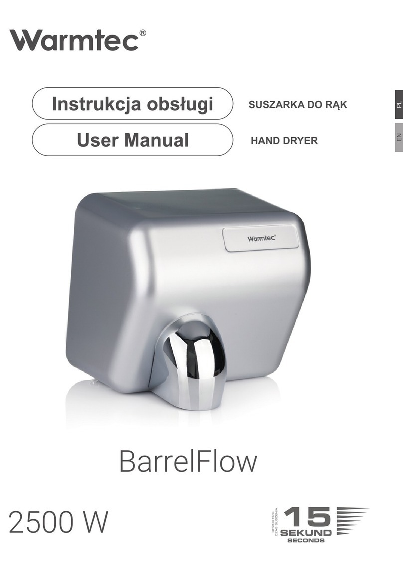 Warmtec BarrelFlow User manual
