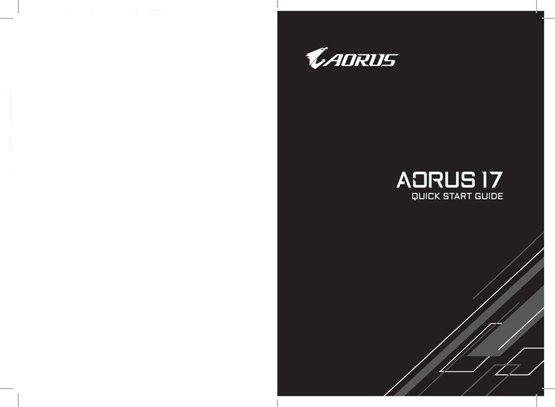 AORUS 17 User manual