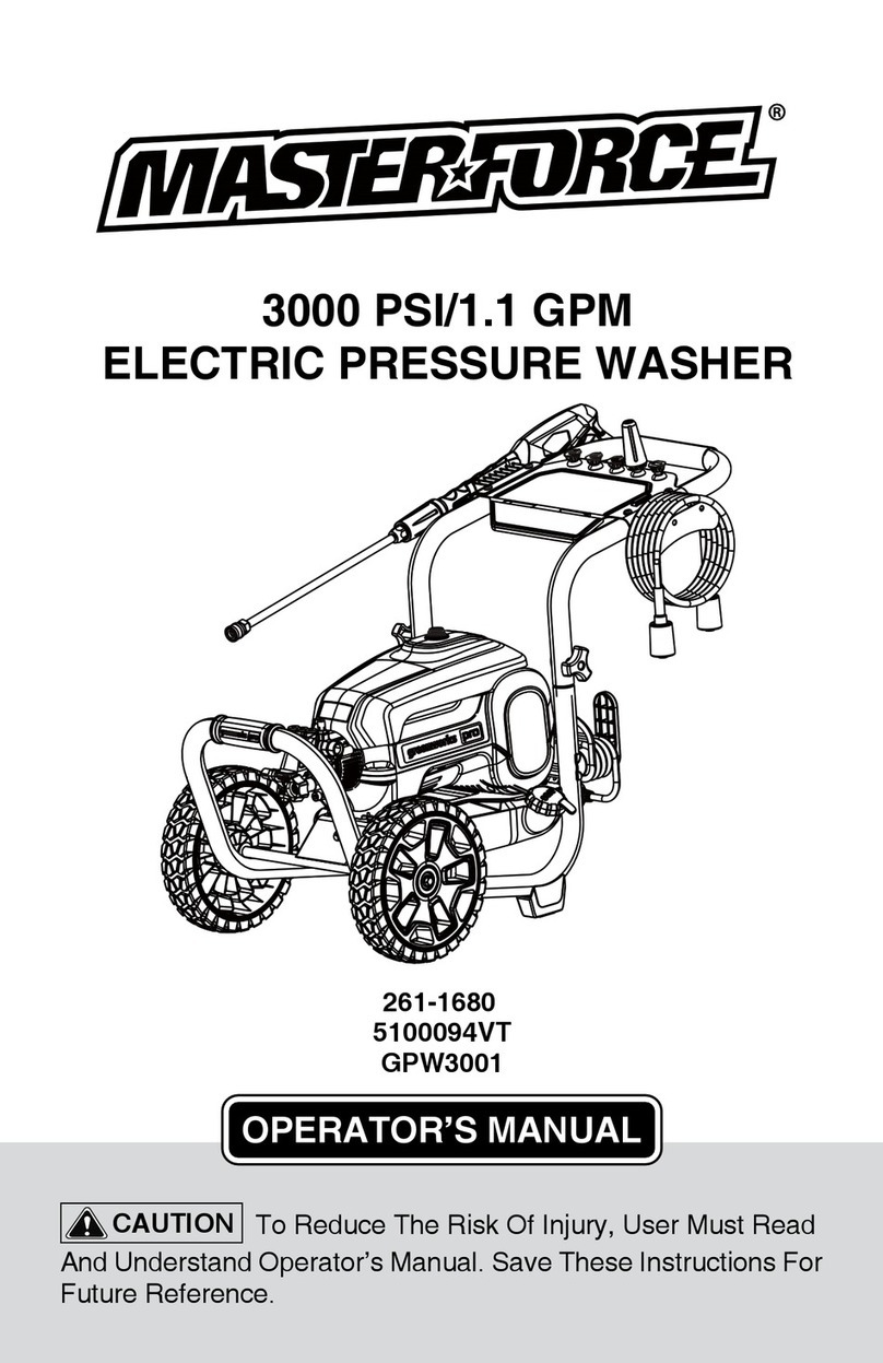 MasterForce 261-1680 Operator's manual