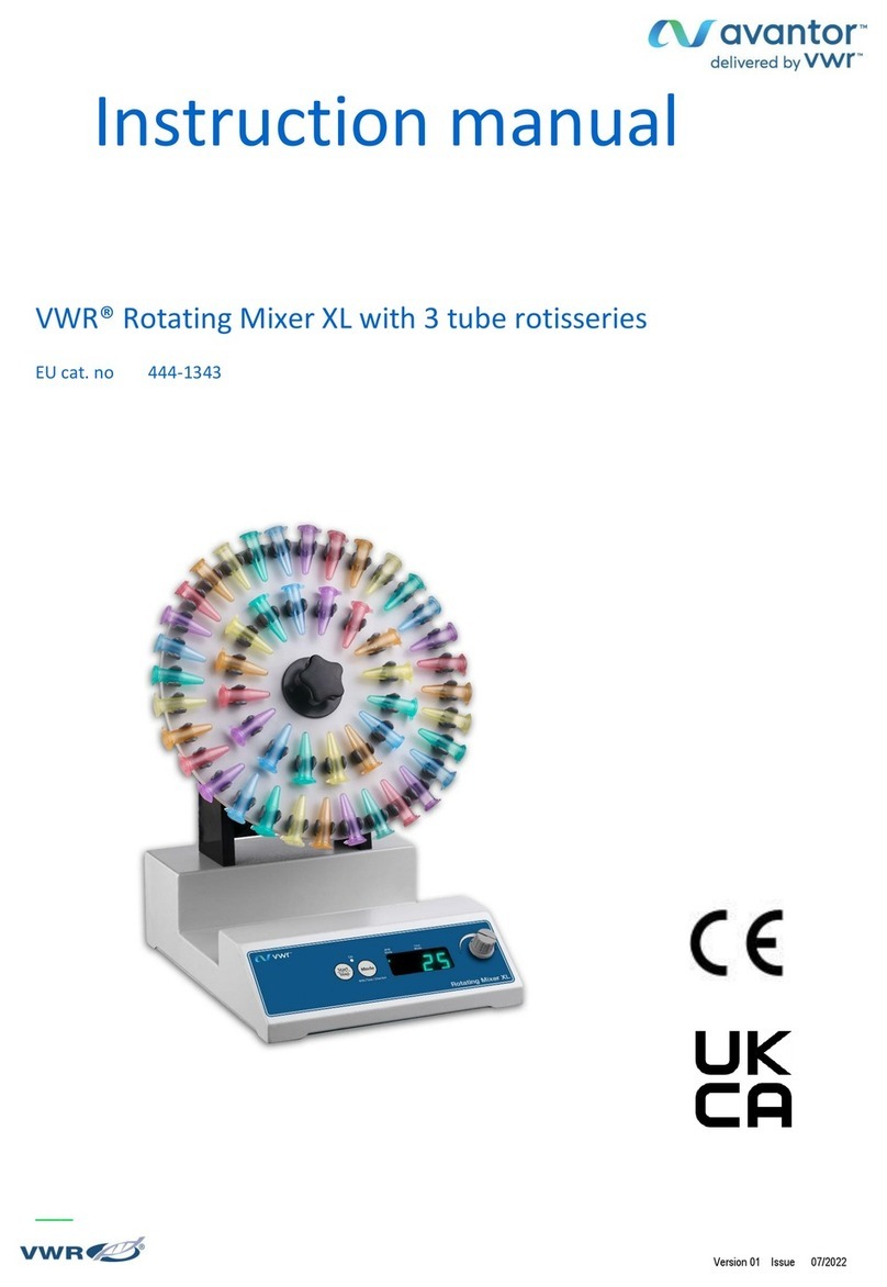 VWR avantor 444-1343 User manual VWR avantor 444-1343 User manual