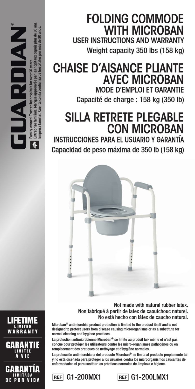 Guardian G1-200MX1 User instructions and warranty