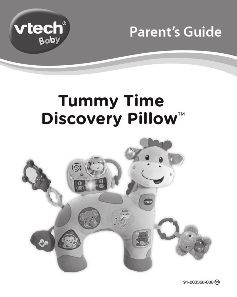VTech Baby Tummy Time Discovery Pillow 5068 Assembly Instructions VTech Baby Tummy Time Discovery Pillow 5068 Assembly Instructions