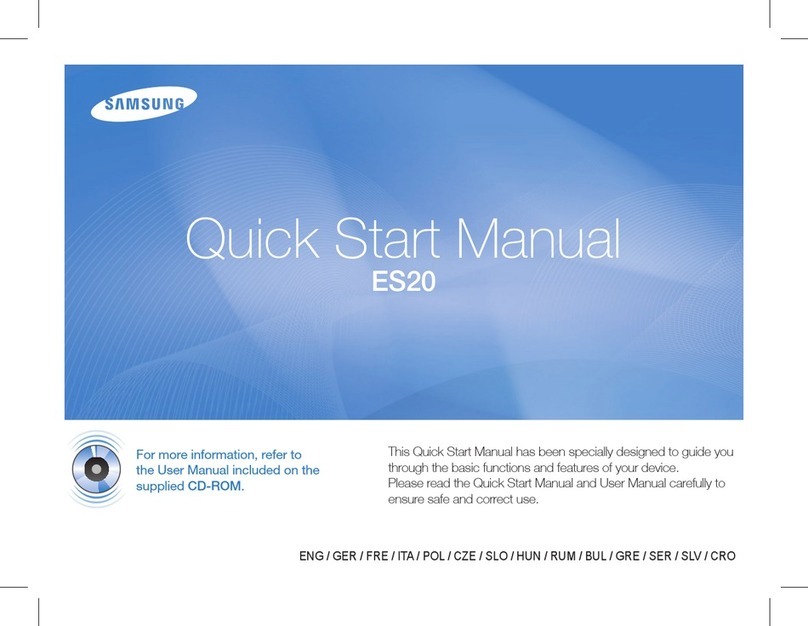 Samsung ES20 Instruction manual