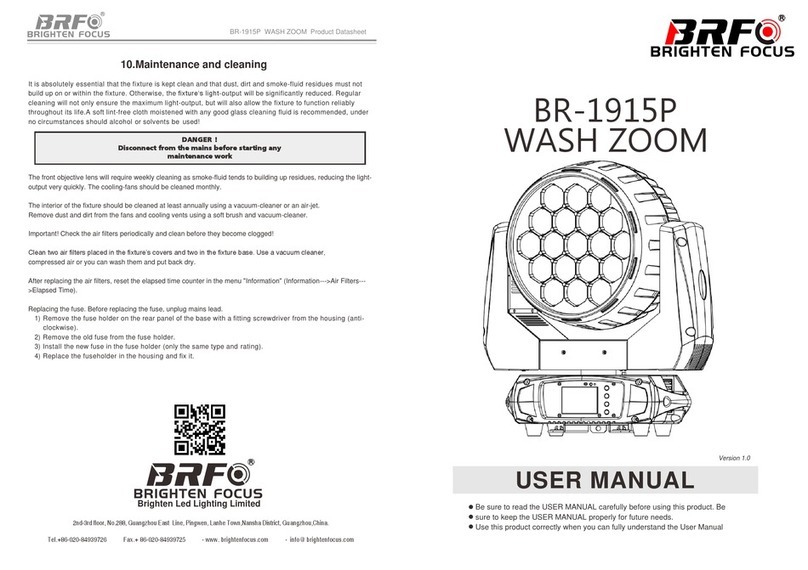 BRFO BR-1915P user manual