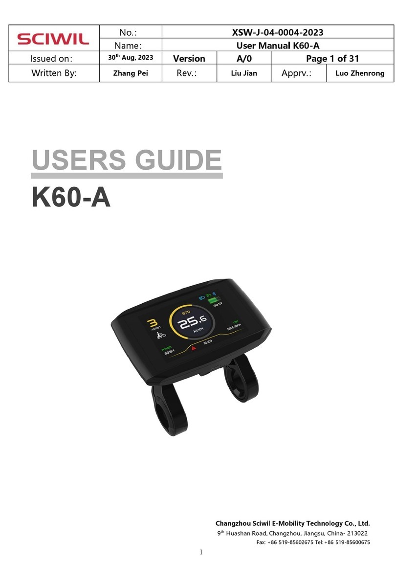 SCIWIL K60-A User manual