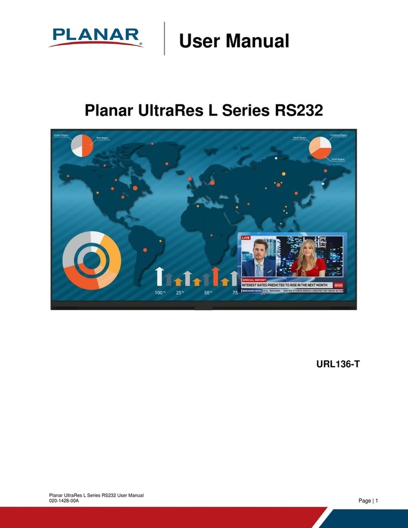 Planar UltraRes L Series User manual