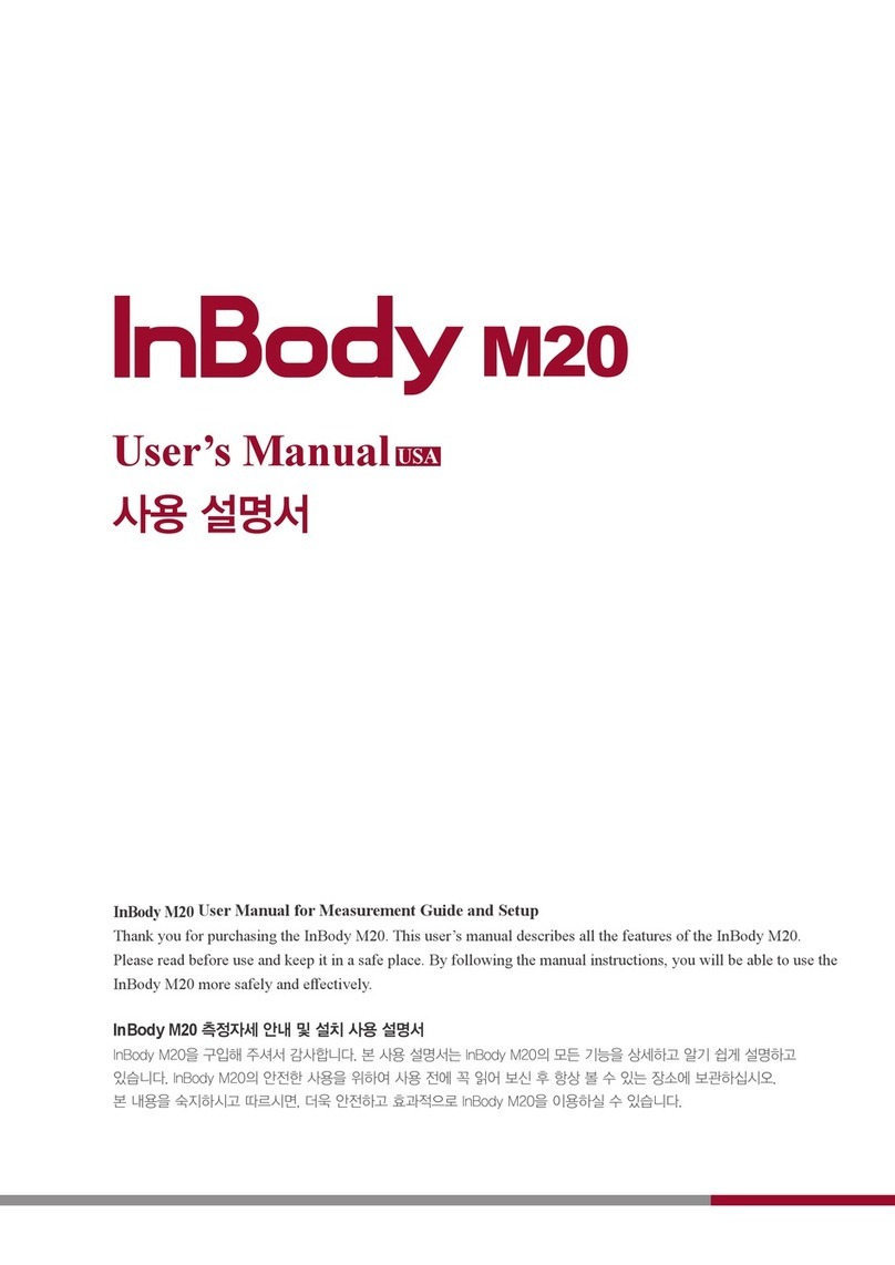 inbody M20 user manual inbody M20 user manual
