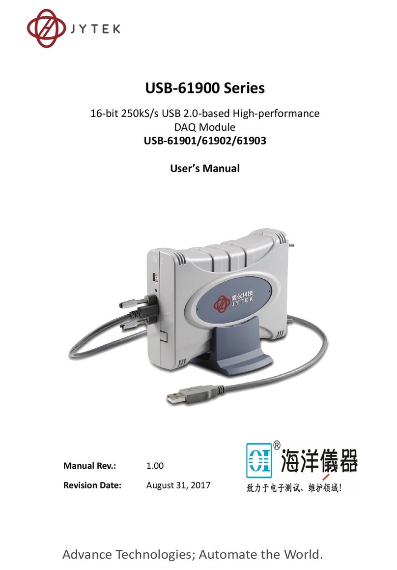 JYTEK USB-61900 Series user manual