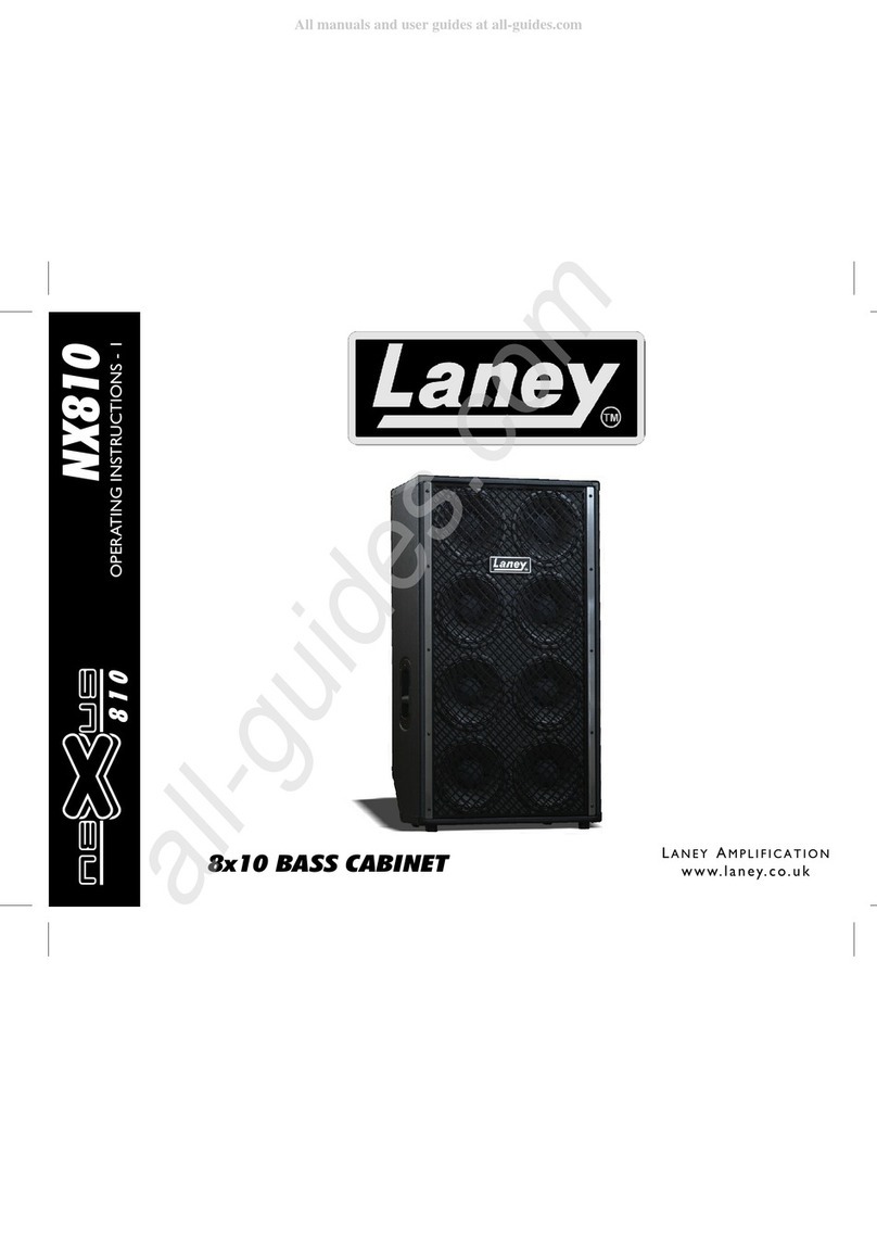 Laney NEXUS 810 operating instructions
