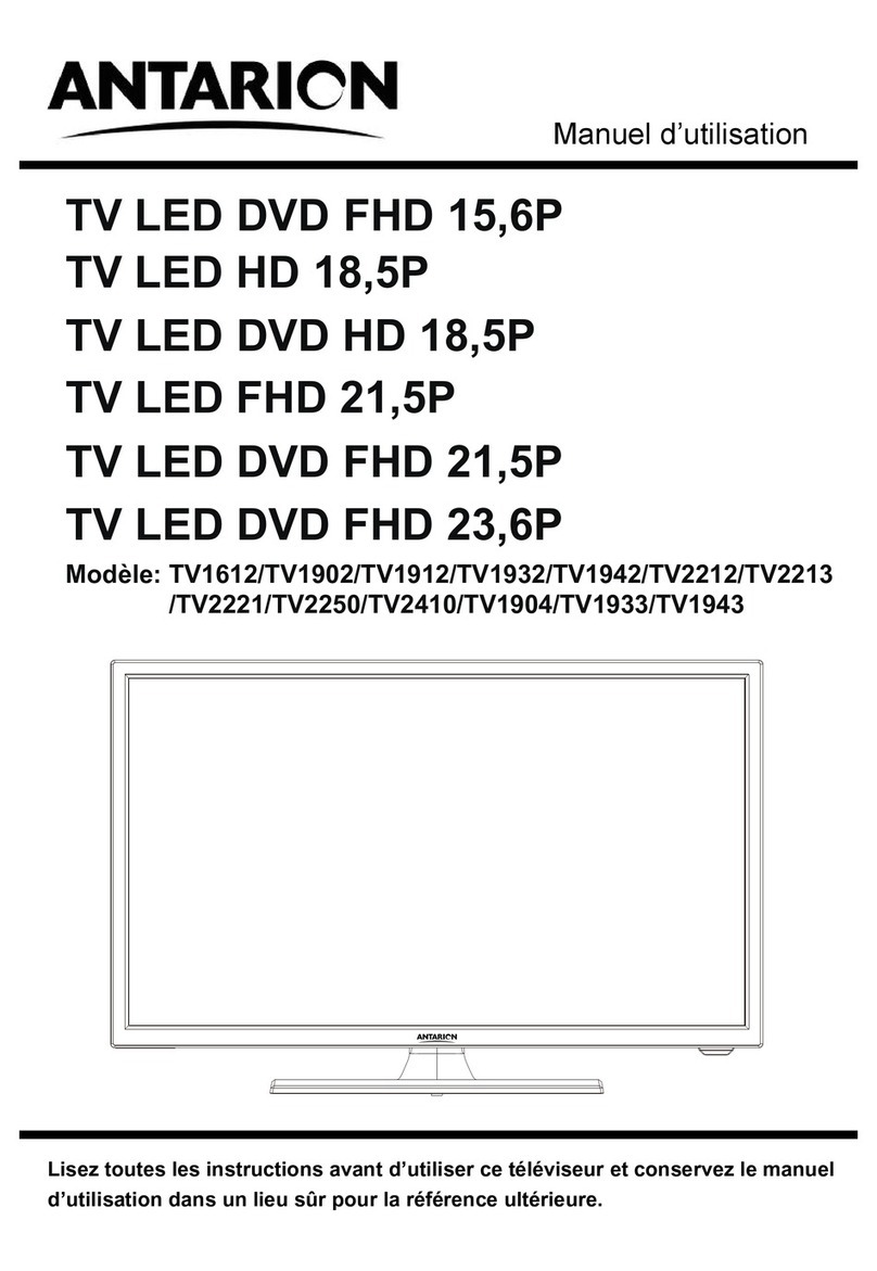 ANTARION TV1612 User manual