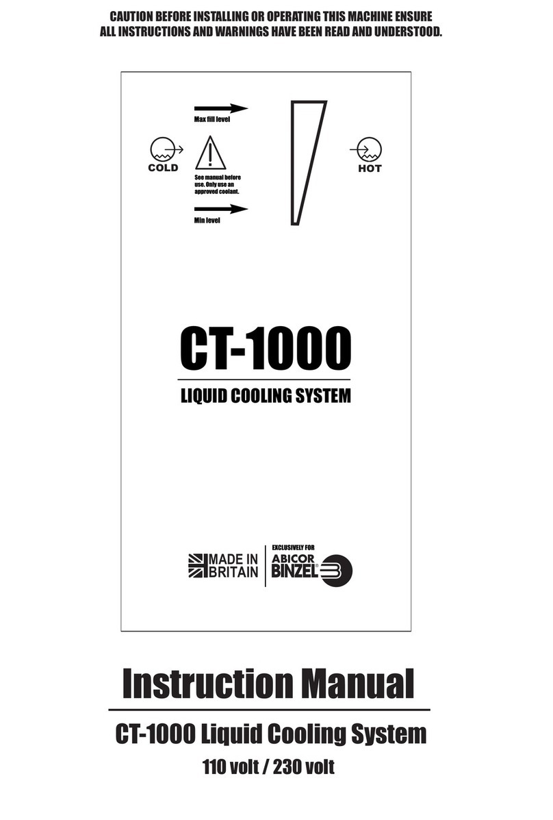 Abicor Binzel CT-1000 instruction manual