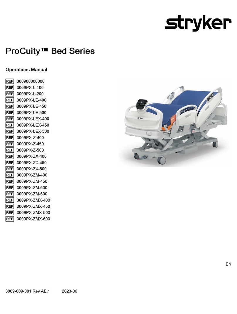 Stryker ProCuity Bed Series User manual