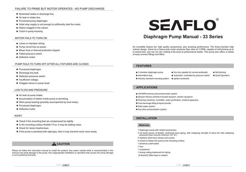 Seaflo 33 Series manual Seaflo 33 Series manual