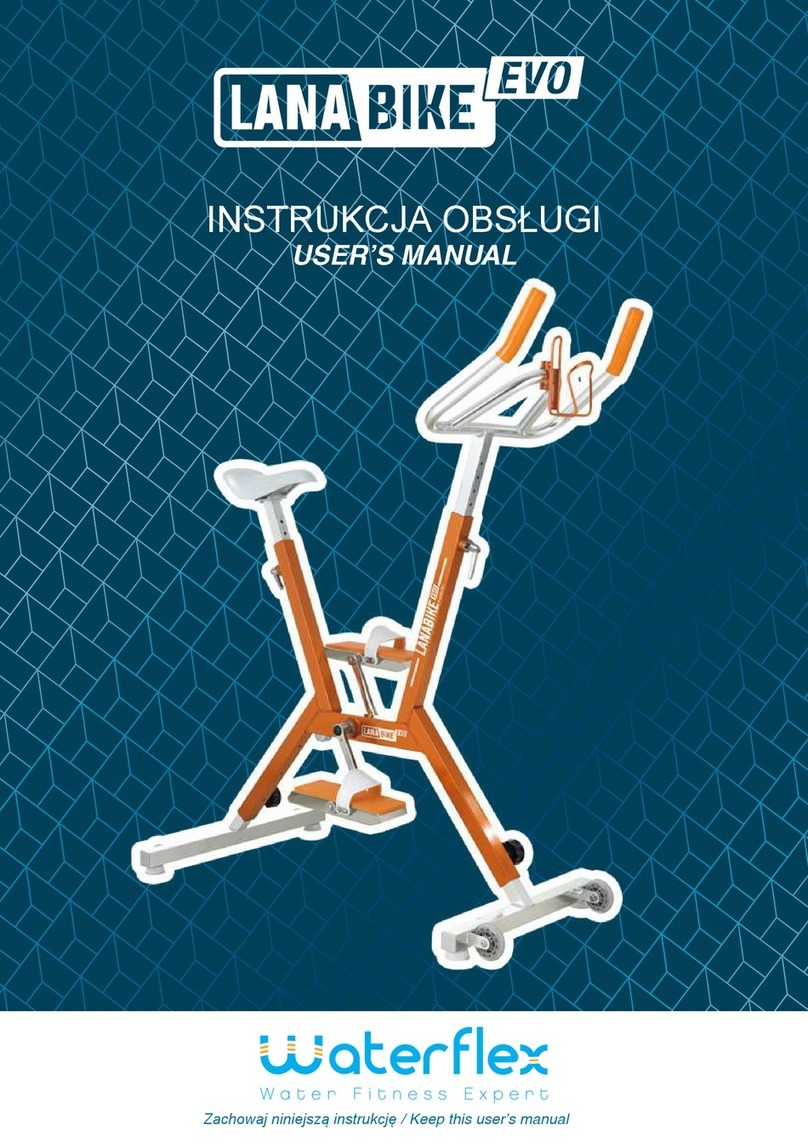 Waterflex LanaBike Evo user manual Waterflex LanaBike Evo user manual