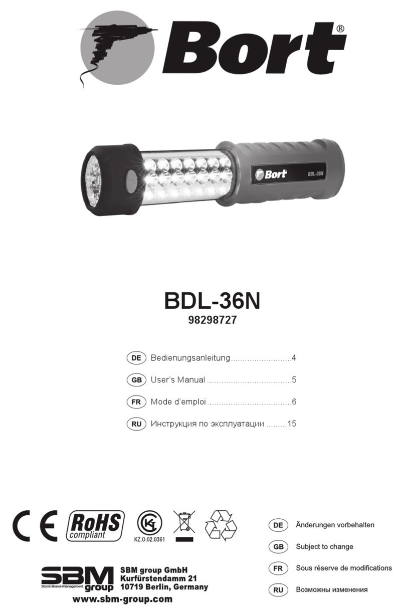 Bort BDL-36N User manual