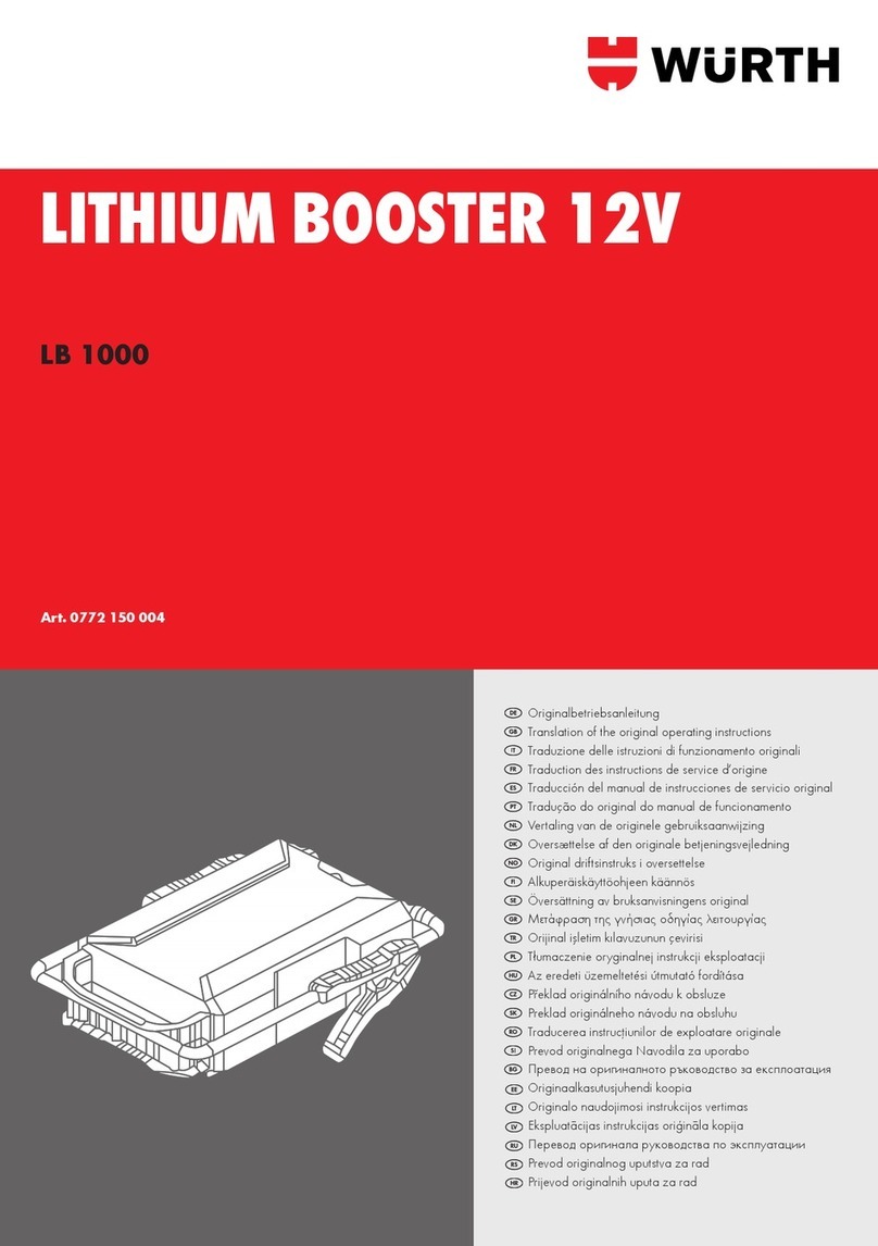 Würth LB 1000 User manual