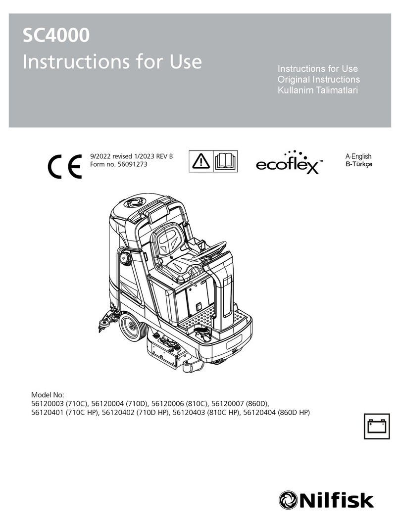 Nilfisk-Advance SC4000 User manual