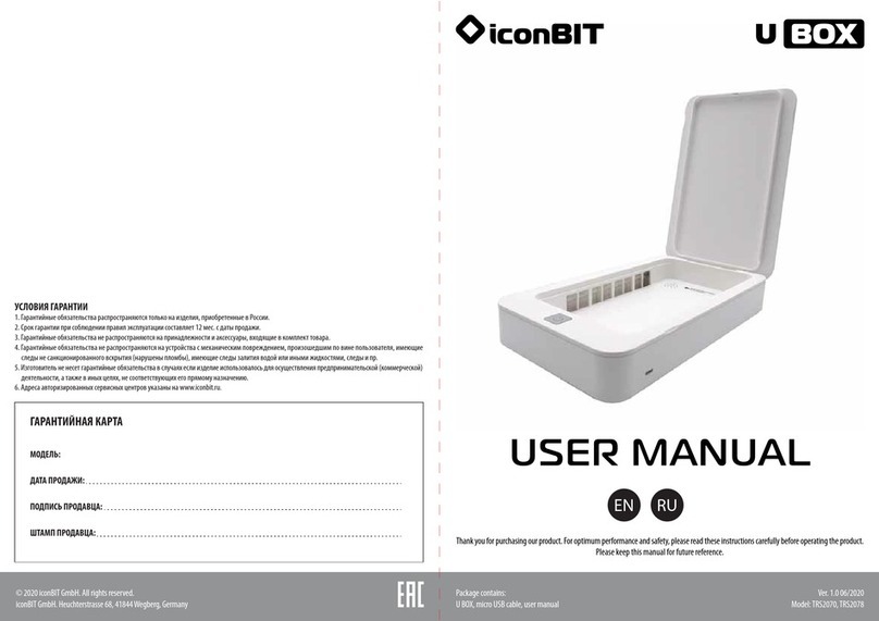 IconBiT UBOX TRS2070 user manual IconBiT UBOX TRS2070 user manual