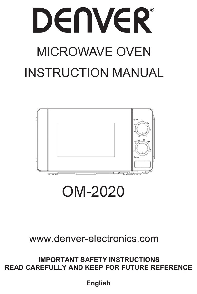 Denver OM-2020 instruction manual