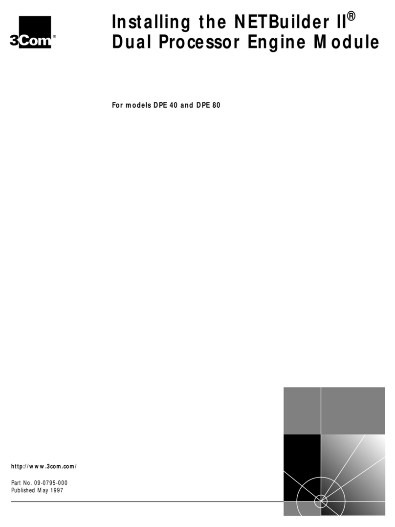 3Com NETBuilder II DPE 80 manual