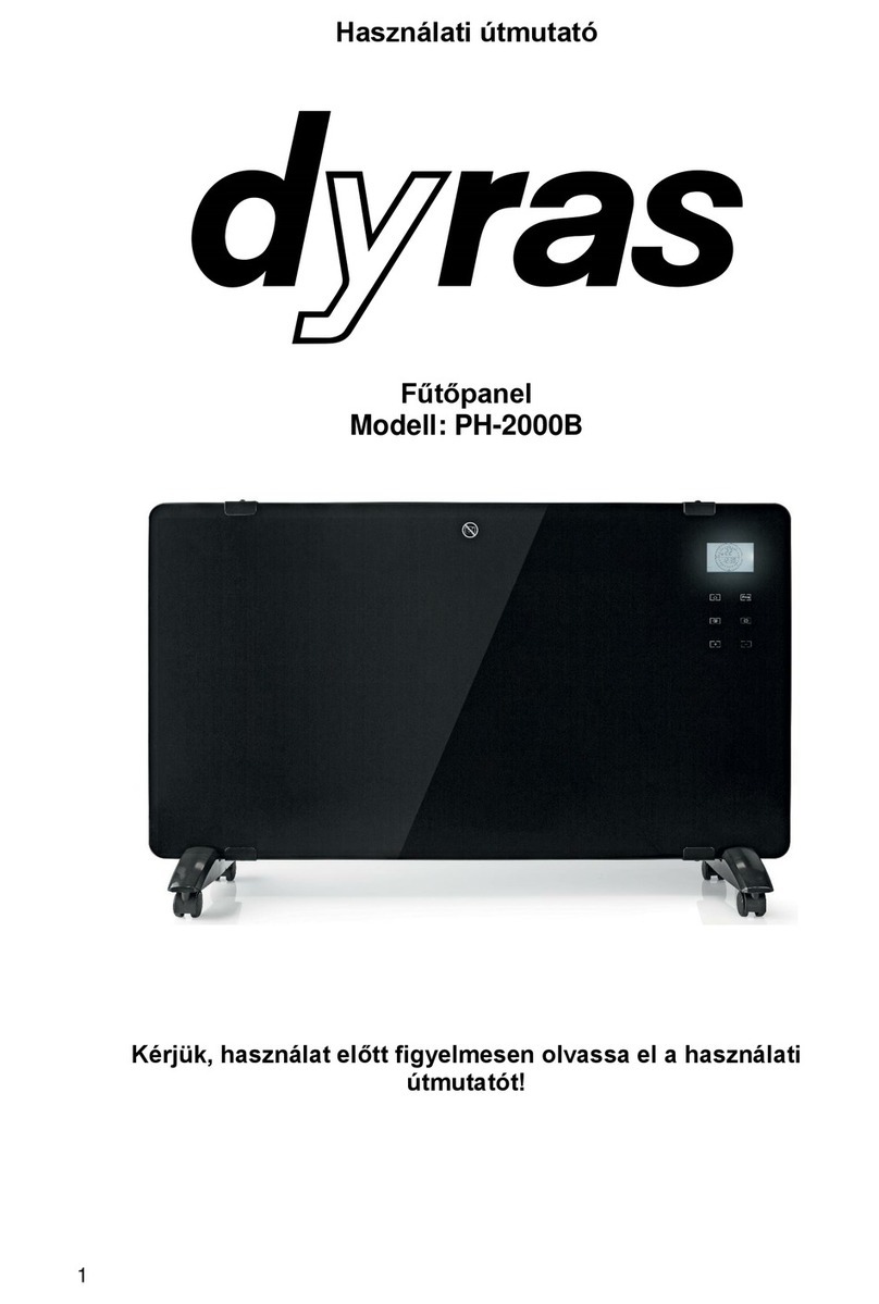 dyras PH-2000B User manual