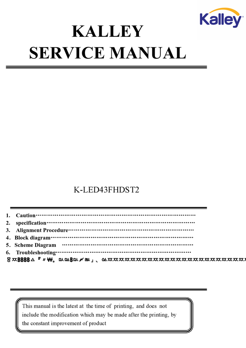 Kalley K-LED43FHDST2 User manual