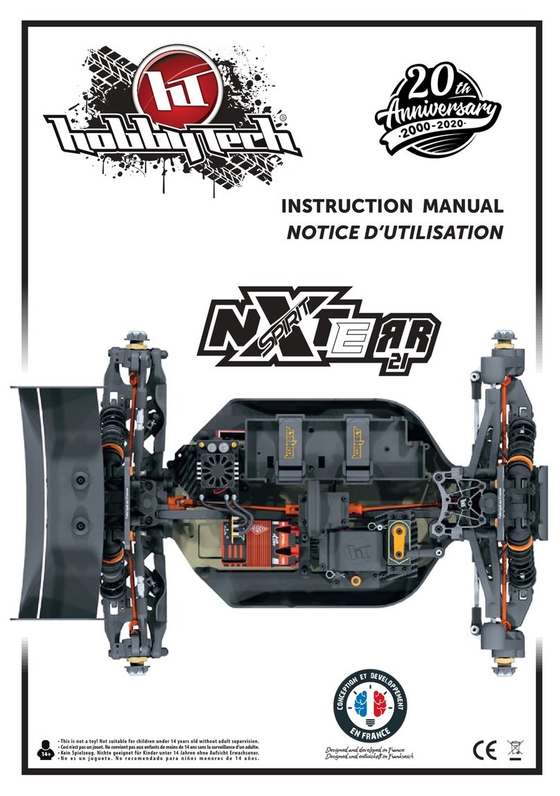 Hobbytech NXTE SPIRIT RR21 User manual