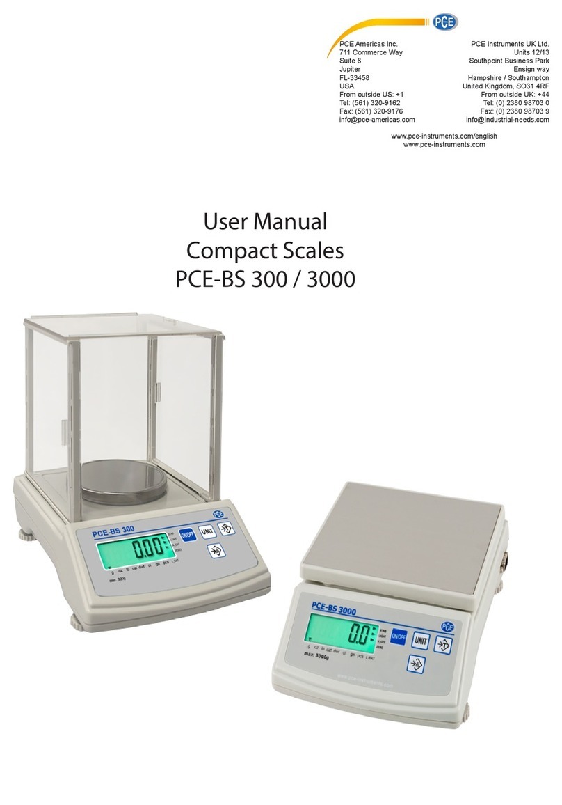 PCE Instruments PCE-BS 3000 User manual