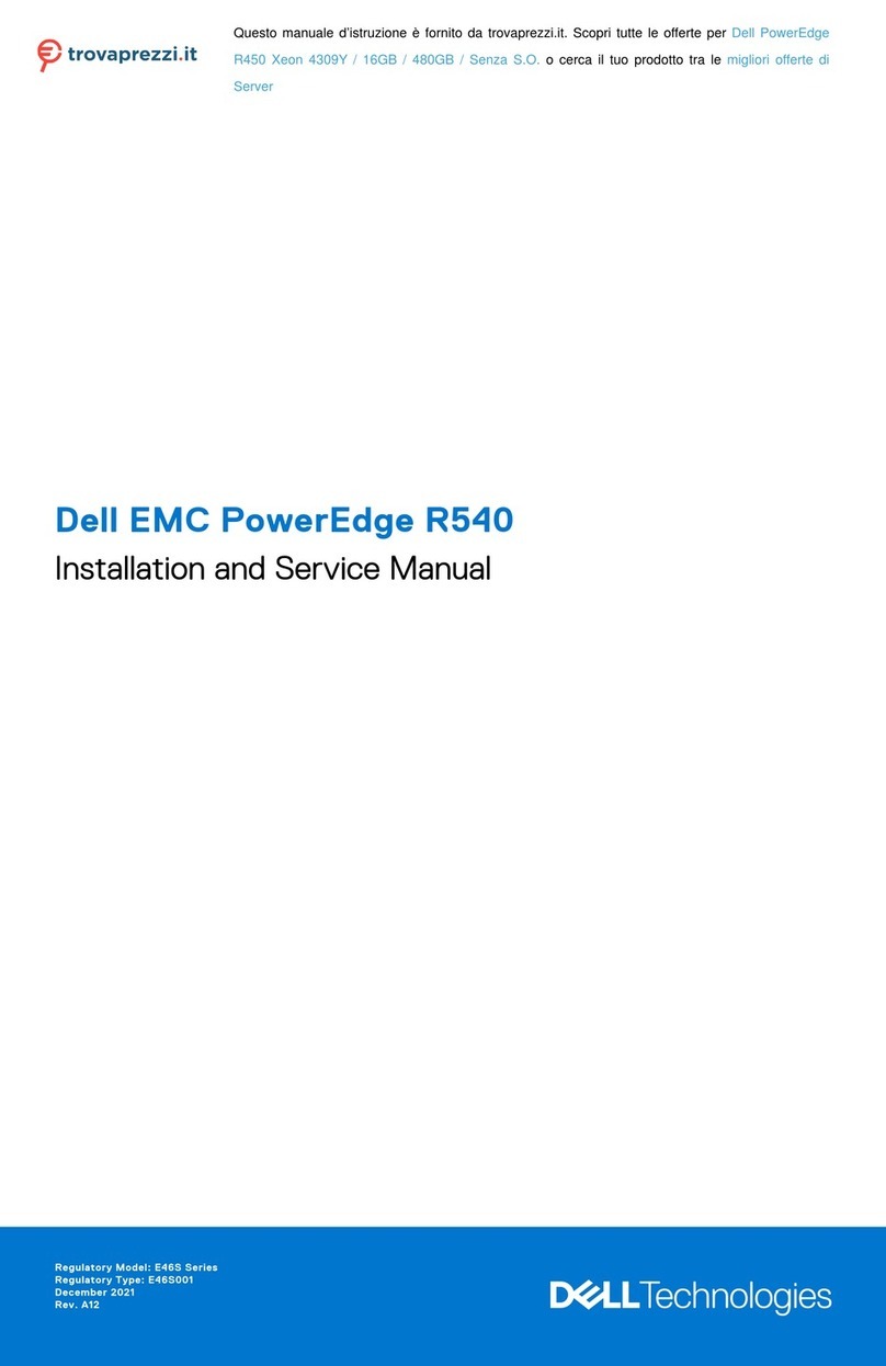 Dell EMC PowerEdge R450 Xeon 4309Y Installation and service manual