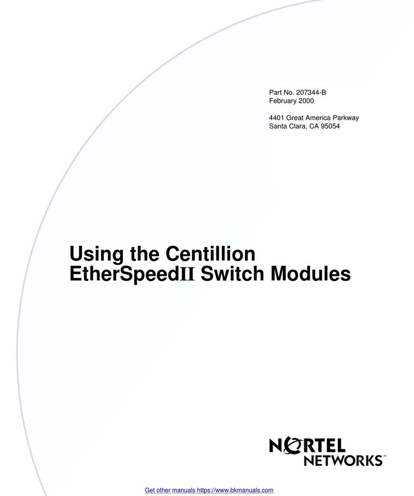 Nortel Centillion EtherSpeed II Guide