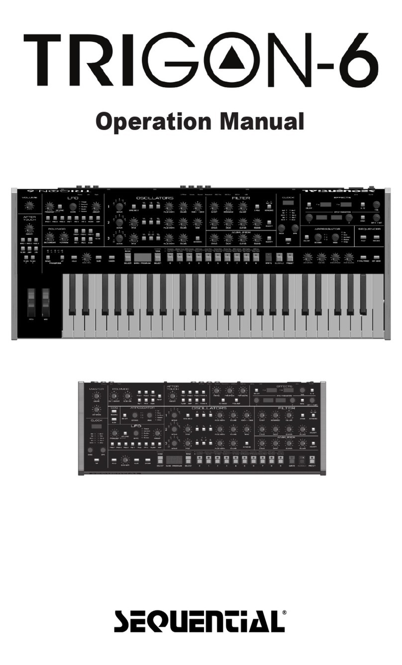 Sequential TRIGON-6 User manual