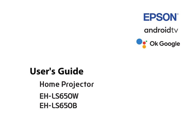 Epson EH-LS650W User manual
