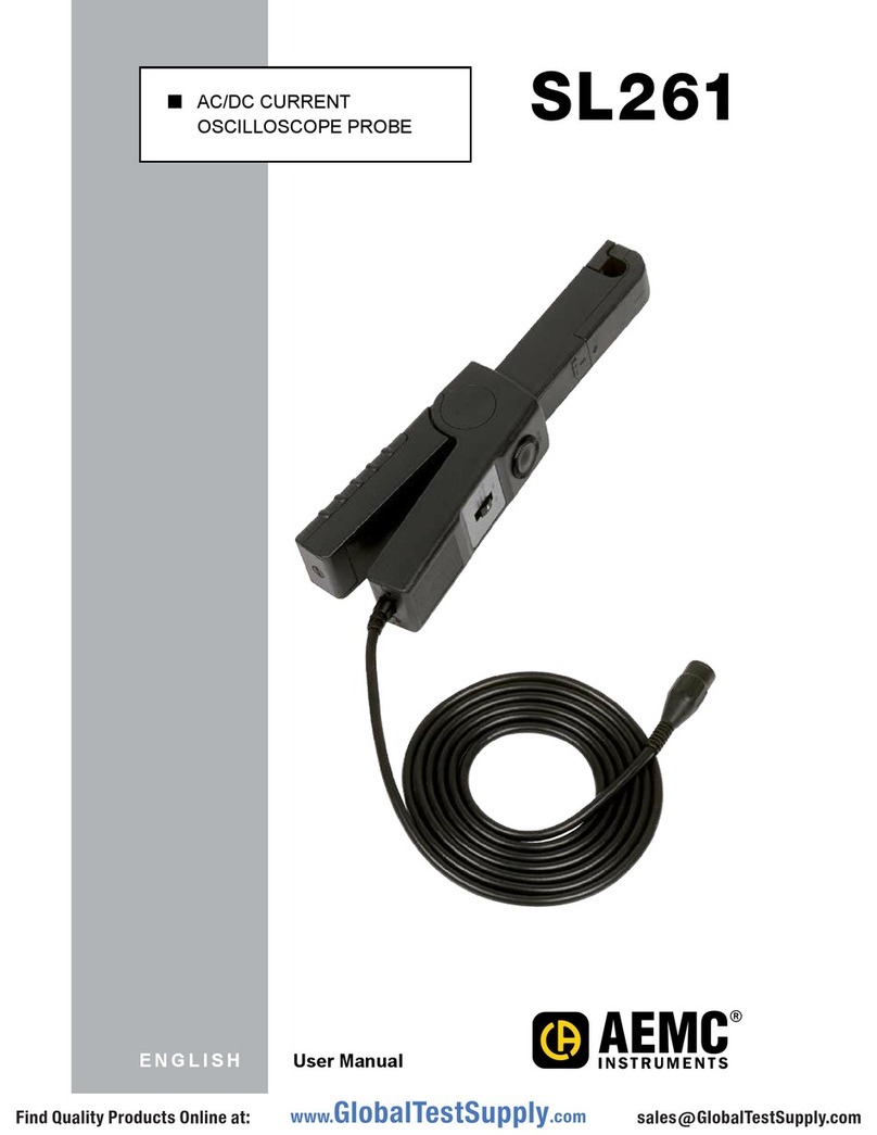 AEMC instruments SL261 User manual