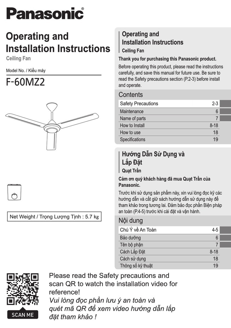 Panasonic F-60MZ2 User manual