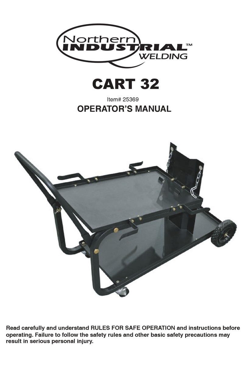 Northern Industrial CART 32 Operator's manual