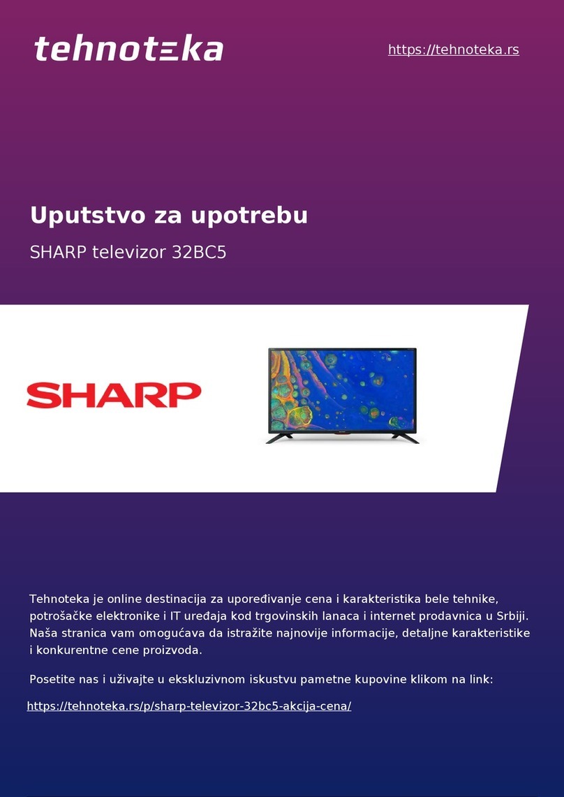 Sharp 32BC5 User manual
