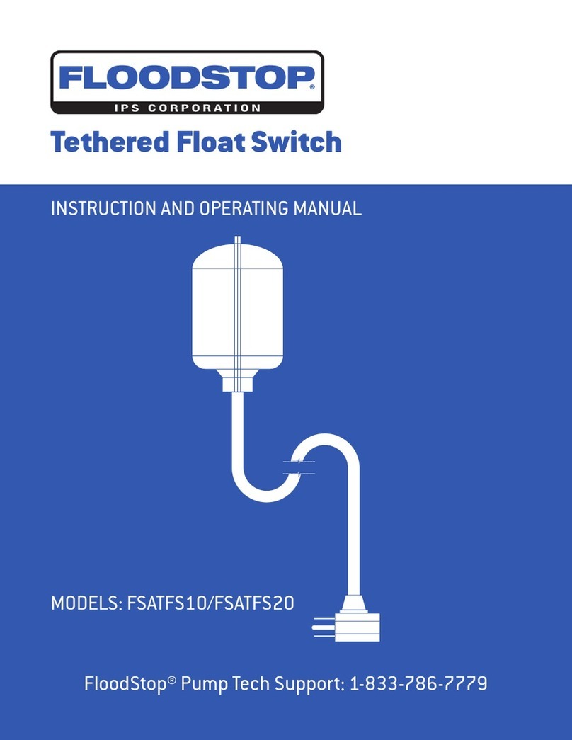 Floodstop FSATFS10 Instructions and operating manual